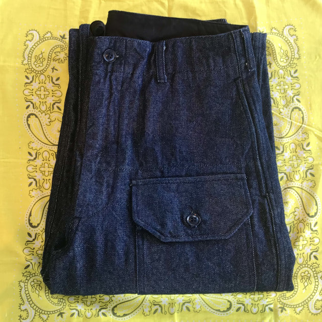 エンジニアードガーメンツ デッキパンツ 12oz XS