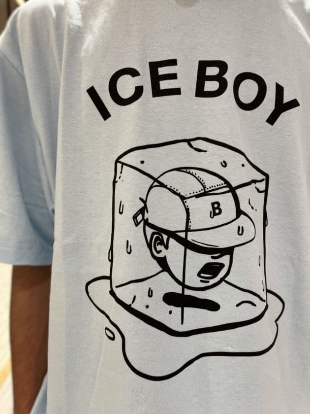 paperboy × BEAMS / 別注 ICE LOGO T-Shirt