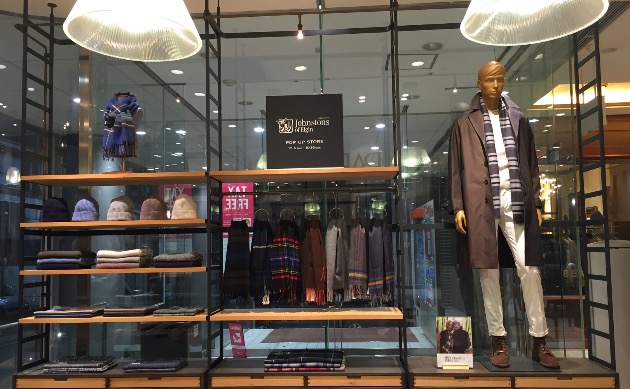 JOHNSTONS POP UP STORE