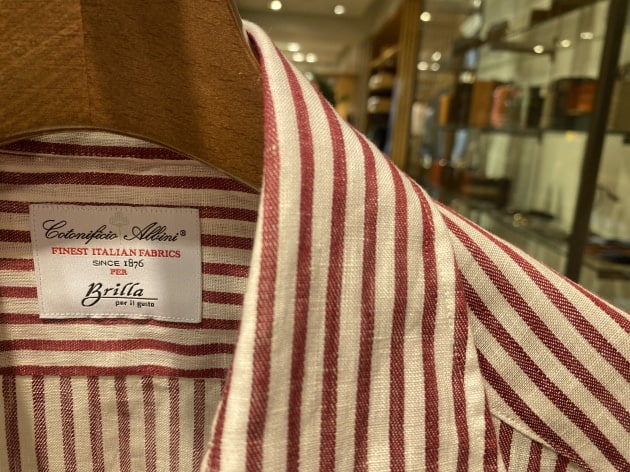 ＜Brilla per il gusto（ブリッラ ペル イル グスト）＞リネンプルオーバーがなっちゃいました…