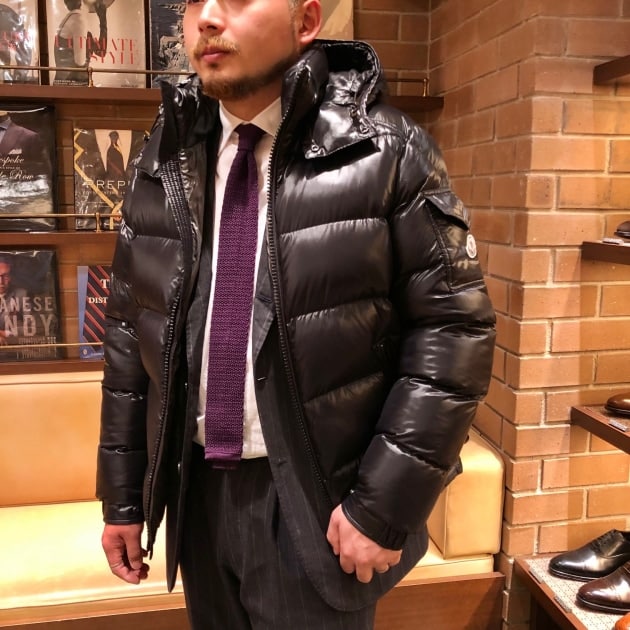 MONCLER〉身長別 銀座店スタッフで各サイズ着てみました。｜ビームス