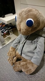 未知との遭遇。柏に宇宙人がやって参りました。可愛いです。