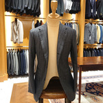 秋冬、商品紹介 BEAMS Fオリジナル チョークストライプ スーツ編