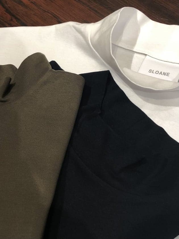 〈SLOANE × International Gallery BEAMS〉mock neck cut & sewn