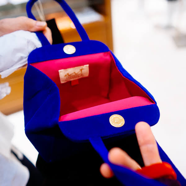 Vermeerist BEAMS バッグ　 ベルベット Vermeerist BEAMS バッグ ベルベット