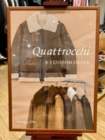 【としログvol.9】QUATTROCCHI B-3 CUSTOM ORDER