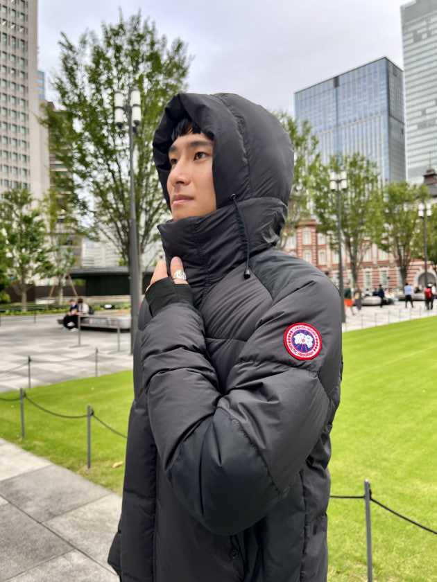 CANADA GOOSE〉ARMSTRONG HOODY 全サイズ着比べ｜ビームス 新丸の内｜BEAMS