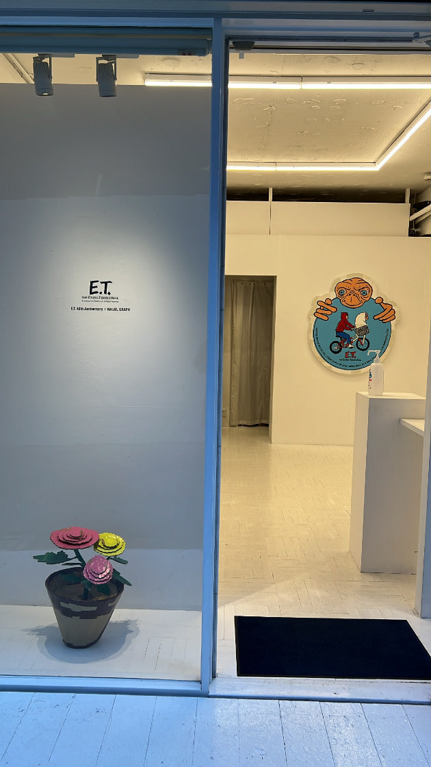 BEAMS×naijel graph E.T. シルクスクリーン直筆サイン NAIJEL GRAPH