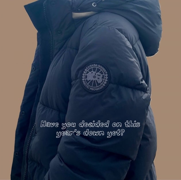【CANADA GOOSE】BLACK LABEL ！