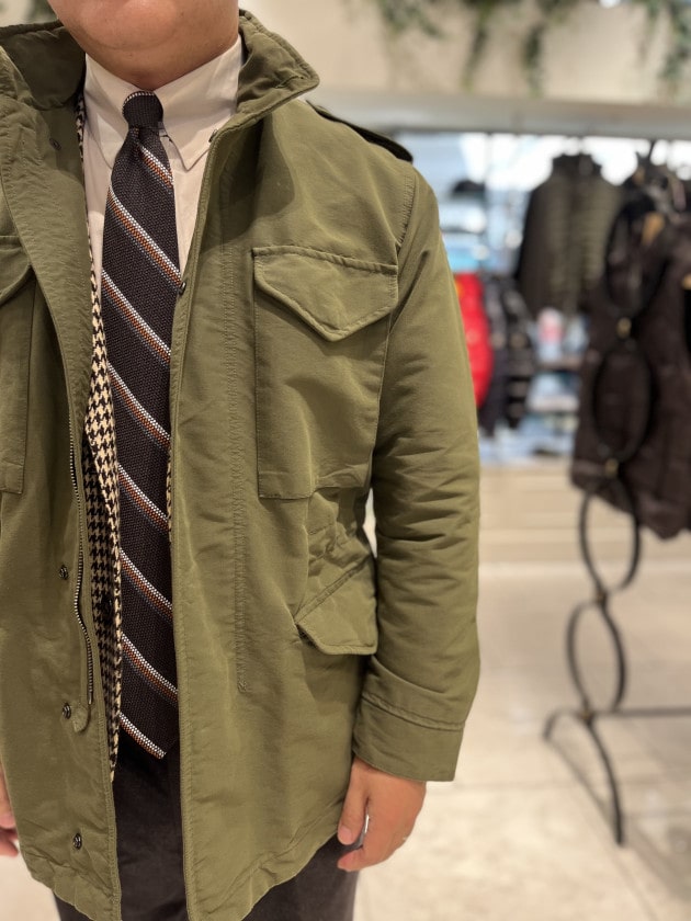 販売 m65 jacket ネクタイ