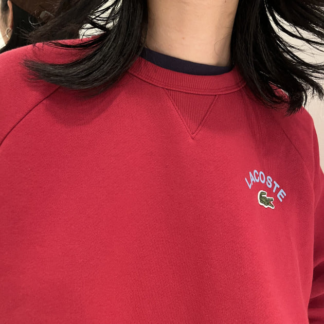LACOSTE for BEAMS BOY / 別注 ロゴ スウェット BEAMS BOY（ビームスボーイ）の「LACOSTE for BEAMS BOY / 別注