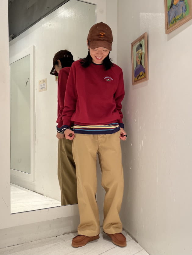 秋の初めは！＜LACOSTE × BEAMS BOY＞別注スウェット