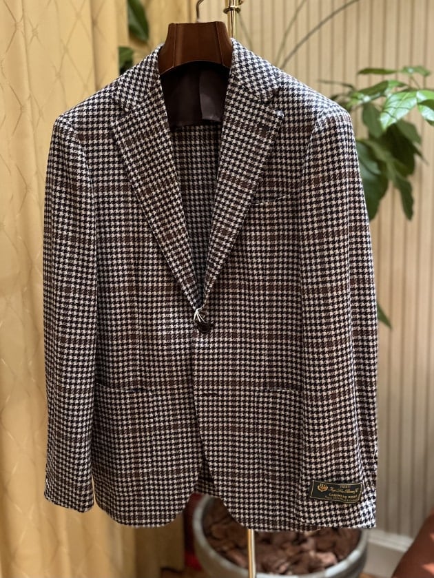 BEAMS F テーラードジャケット ウールカシミヤ やっぱり秋冬は、