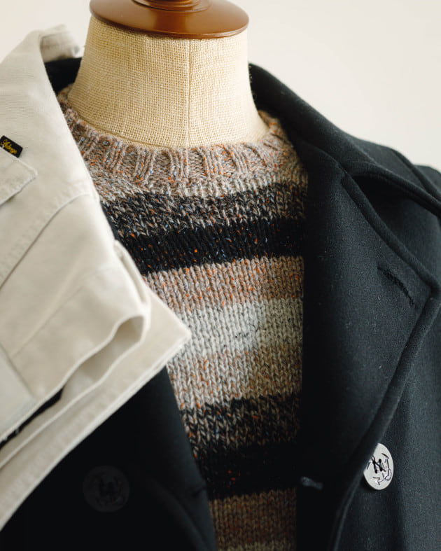 MACALASTAIR〉ボーダーニット｜ビームス ライフ 横浜｜BEAMS