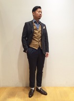 ドレスカジュアルのスタイリング