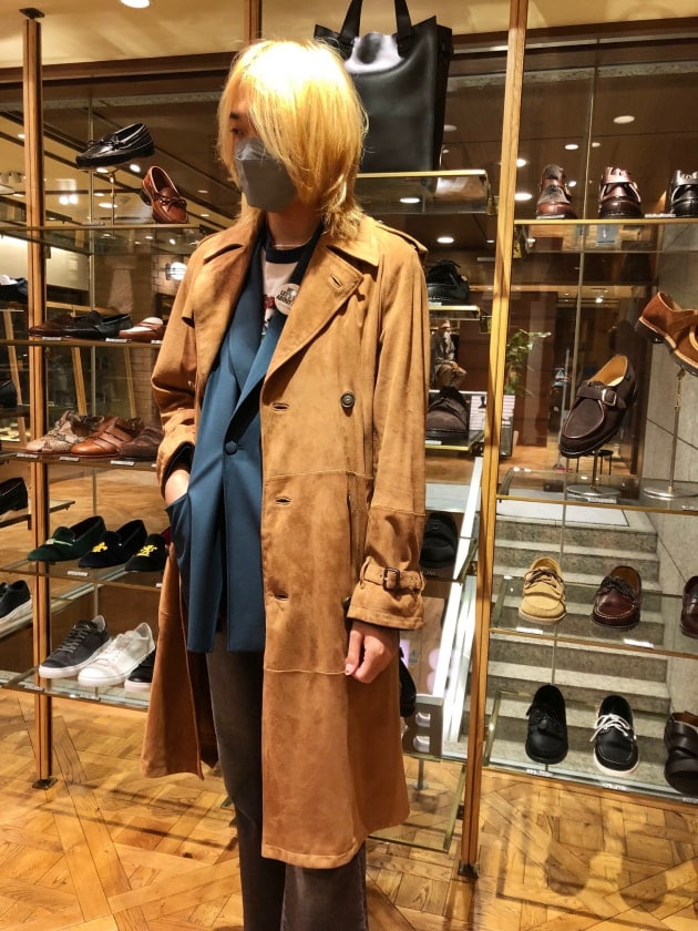 CINQUANTA×BEAMS F　別注　トレンチコート　サイズ46