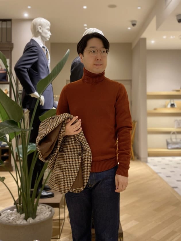 ドルモア Drumohr ネイビー 46 ビームス BEAMS F 別注 良好 DRUMOHR】この冬、何着る？｜ビームス ハウス 名古屋｜BEAMS