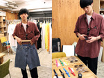 メンズノンノモデル若林さんがバギーショーツを着こなす