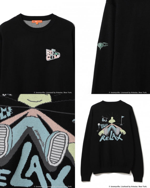 タグ付新品】ビームスゴルフ　ジェレミーヴィル 別注　ゴルフ パーカー　フーディー タグ付新品】ビームスゴルフ ジェレミーヴィル 別注 ゴルフ パーカー