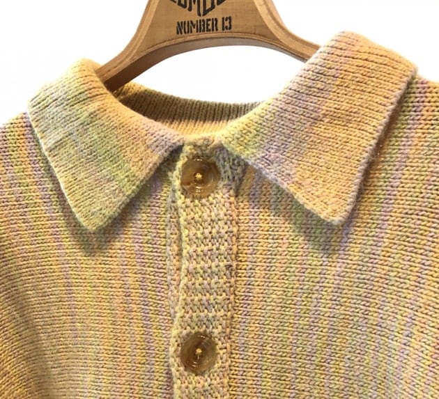 BEAMS BOY  ビームスボーイ  カスリ ニット カーディガン BEAMS BOY（ビームスボーイ）の「BEAMS BOY / カスリ ニット