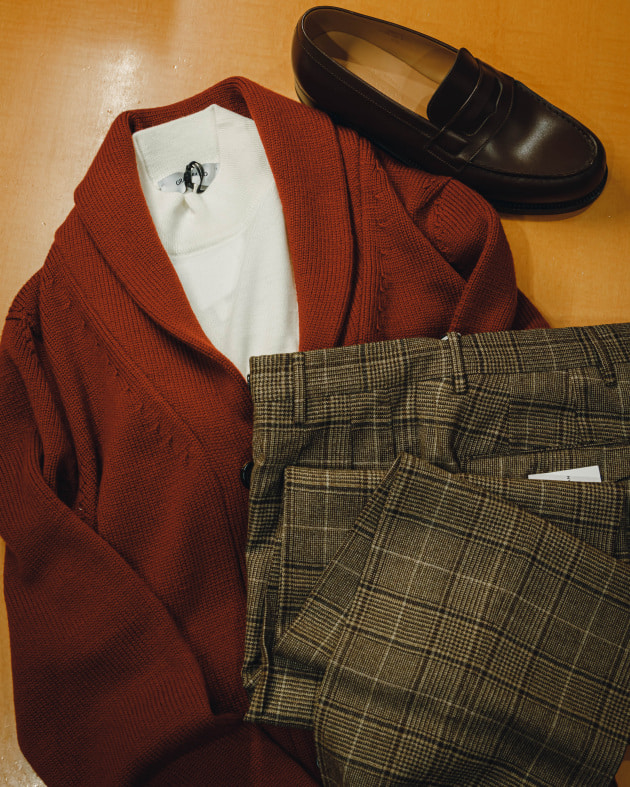 DRUMOHR〉ショールカラーニット｜ビームス ライフ 横浜｜BEAMS