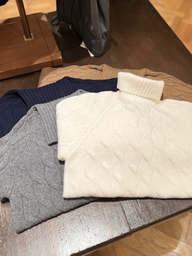 今から準備、タートルネックニット。〈ZANONE〉｜ビームス ハウス 