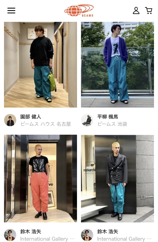 パンツが好きすぎる男。｜ビームス 梅田｜BEAMS
