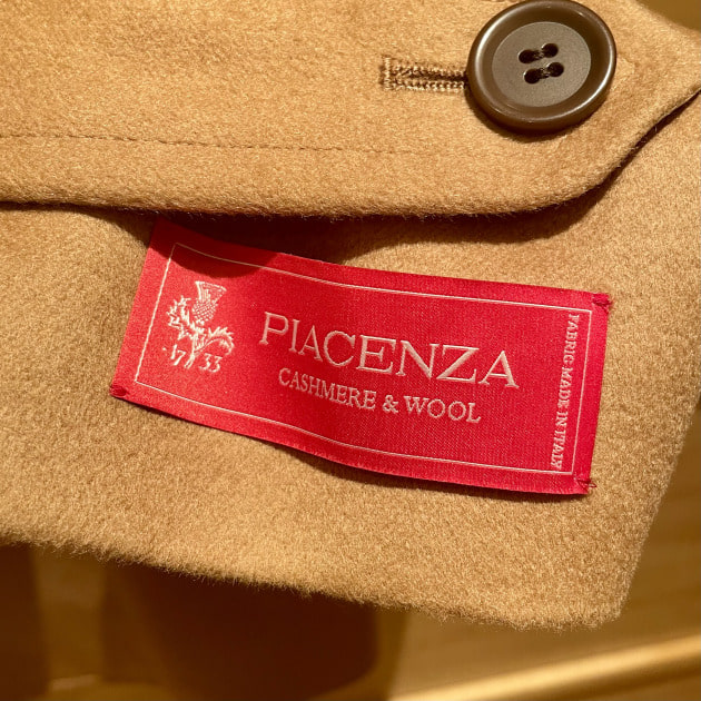 【着用３回程度、極美品】BEAMS Brilla ウールカシミヤ ピーコート　L 着用3回程度、極美品】BEAMS Brilla ウールカシミヤ ピーコート L