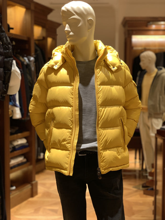 Moncler maya cheap yellow