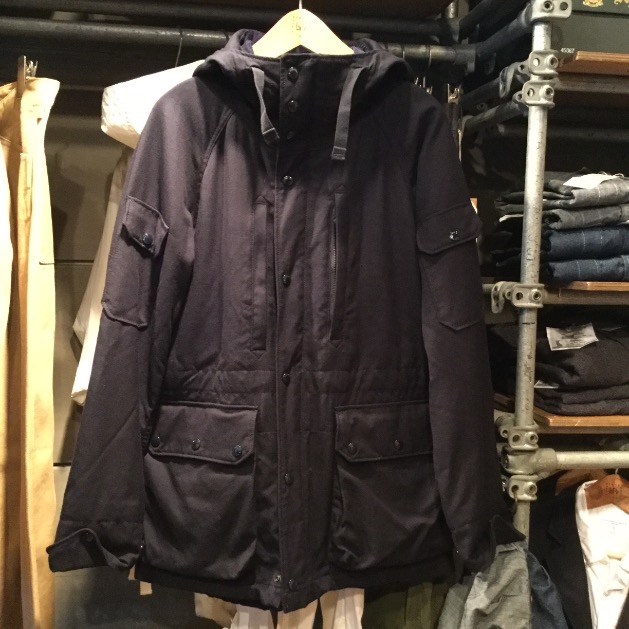 engineered garments オファー パーカー 2016aw