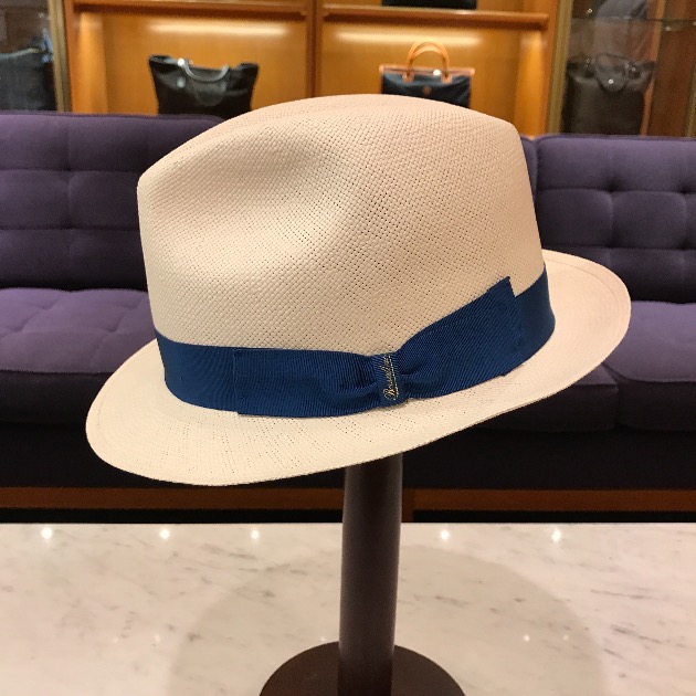 素晴らしい 2600 ボルサリーノ 高級パナマ帽 62 実寸61 定価89,100円