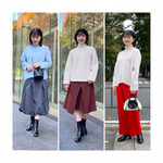 【1枚で可愛いハイネックニット特集！】