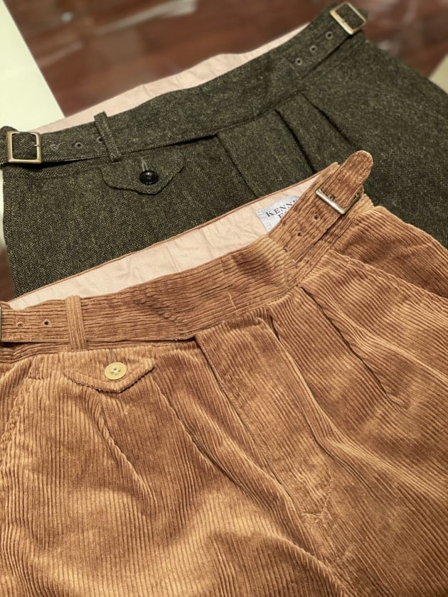 KENNETH FIELD Gurkha Trousers フォックスブラザーズ+stage01