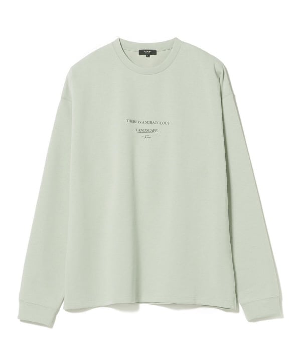 ダンボール プリント ロングスリーブ ビッグ Tシャツ｜ビームス
