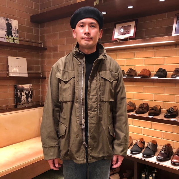 AUBERGE x Brilla per il gusto〉男の揺るぎない定番からM65 AUBERGE x Brilla per il gusto〉男の揺るぎない定番からM65