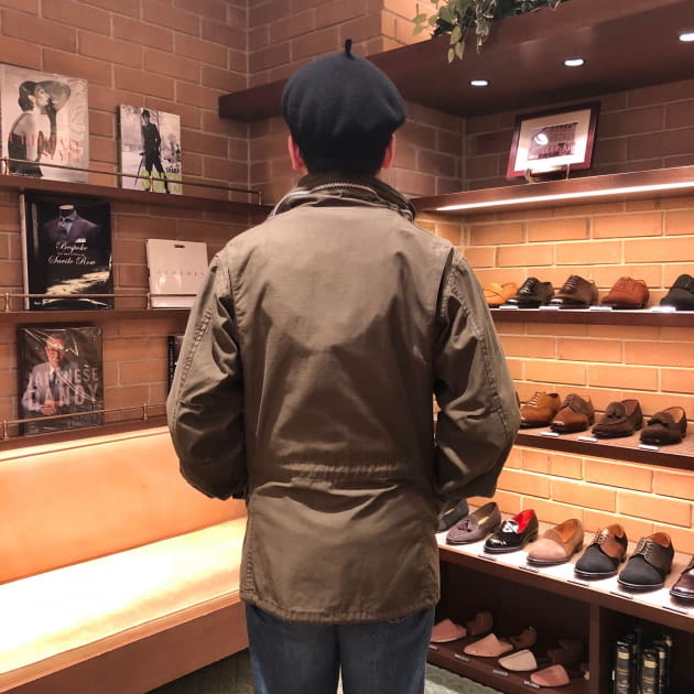AUBERGE x Brilla per il gusto〉男の揺るぎない定番からM65