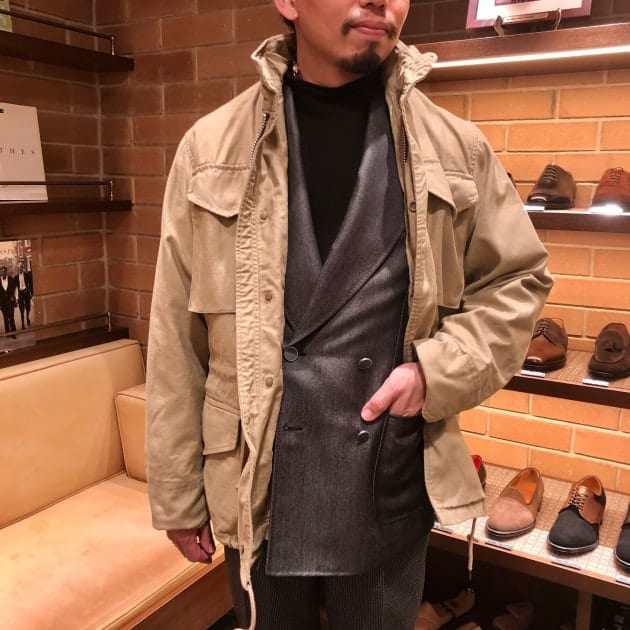 AUBERGE x Brilla per il gusto〉男の揺るぎない定番からM65 AUBERGE x Brilla per il gusto〉男の揺るぎない定番からM65