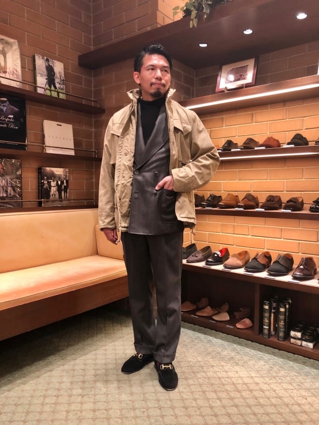 AUBERGE x Brilla per il gusto〉男の揺るぎない定番からM65