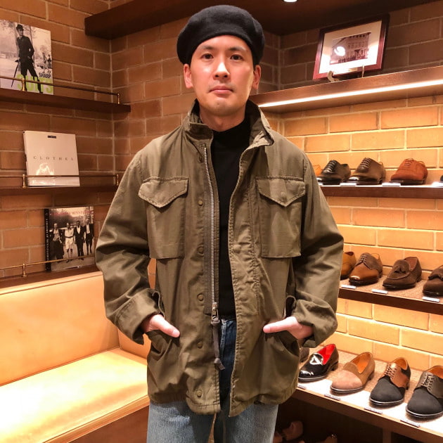 AUBERGE x Brilla per il gusto〉男の揺るぎない定番からM65