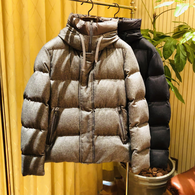 圧巻のバリエーション!〈HERNO〉シルクカシミアダウンジャケットのご