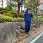 【Navy and Gold Logo Collection ...】Mサイズ着用レビュー