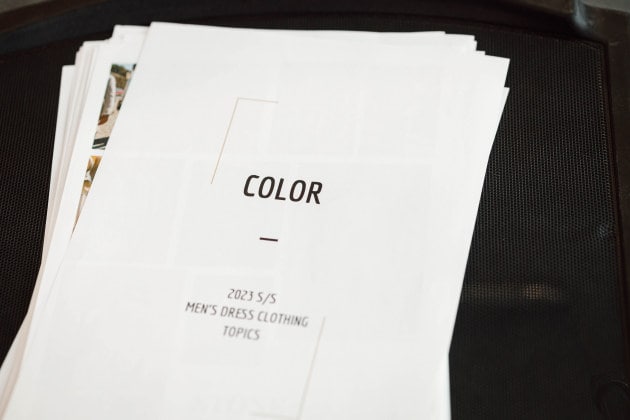 23SS NAKAMURA NOTE 〈COLOR〉編