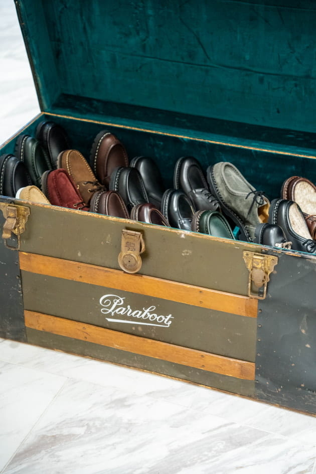 Paraboot>トランクショー|ビームスF/インターナショナル Paraboot>トランクショー|ビームスF/インターナショナル