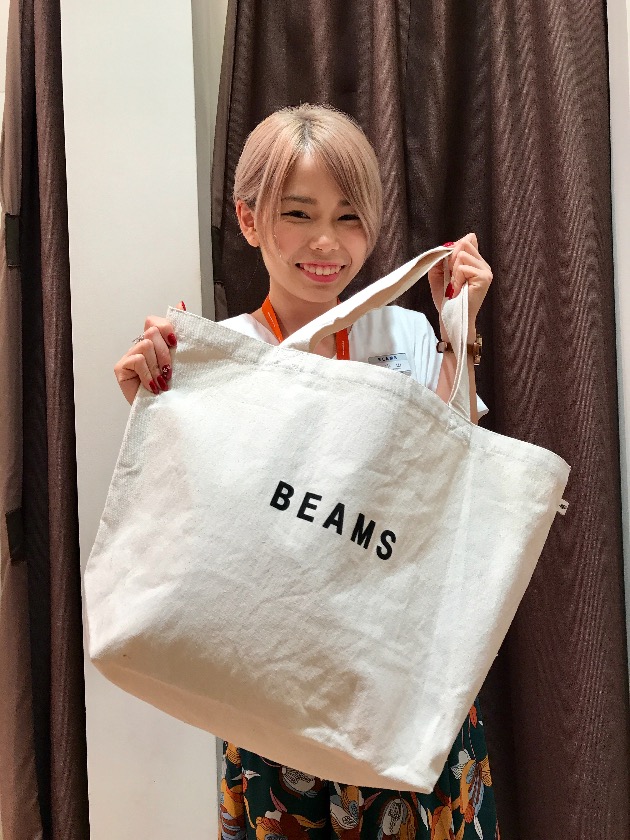 beams big 人気 トート バッグ