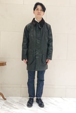 Barbour ロングコート編