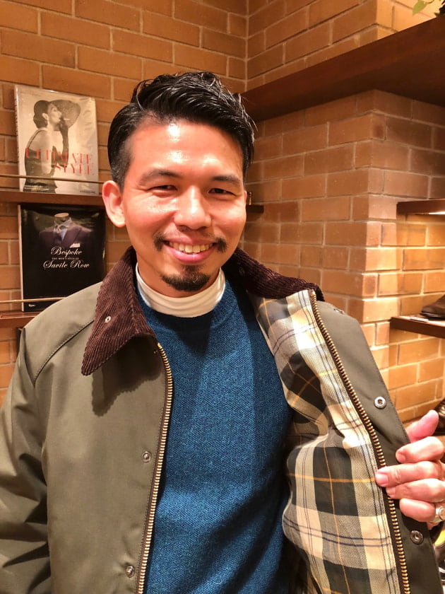 Barbour〉やや長めの着丈が特徴のGAMEFAIRを。｜ビームス 銀座｜BEAMS