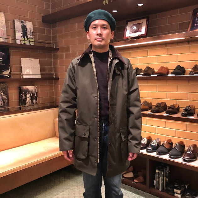 Barbour〉やや長めの着丈が特徴のGAMEFAIRを。｜ビームス 銀座｜BEAMS