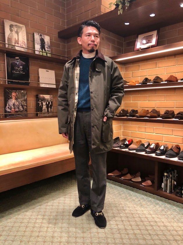 Barbour〉やや長めの着丈が特徴のGAMEFAIRを。｜ビームス 銀座｜BEAMS