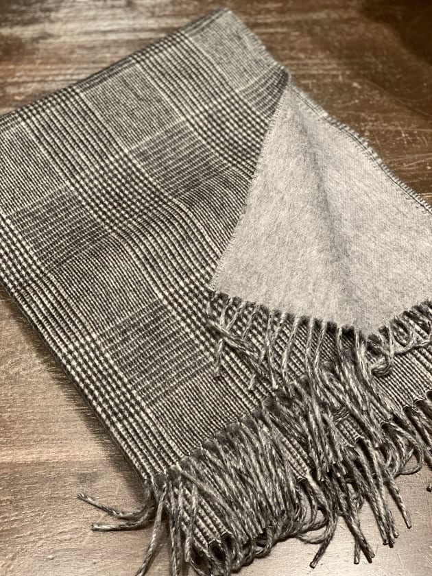 Joshua Ellis 大判カシミア100%ストール　 デミルクスビームス別注 Joshua Ellis 大判カシミア100%ストール デミルクスビームス別注