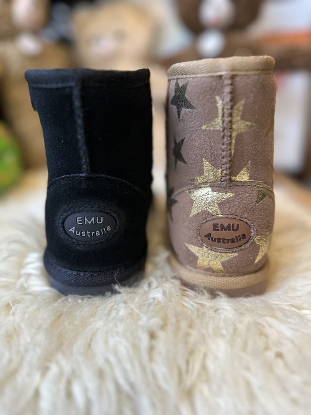 emu WOOL たまらな ブーツ ブラック 24cm訳あり